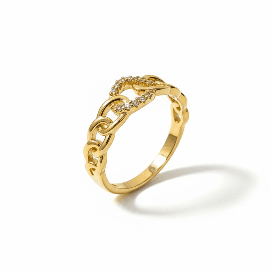 Aurora Infinity Link Ring - Image 2