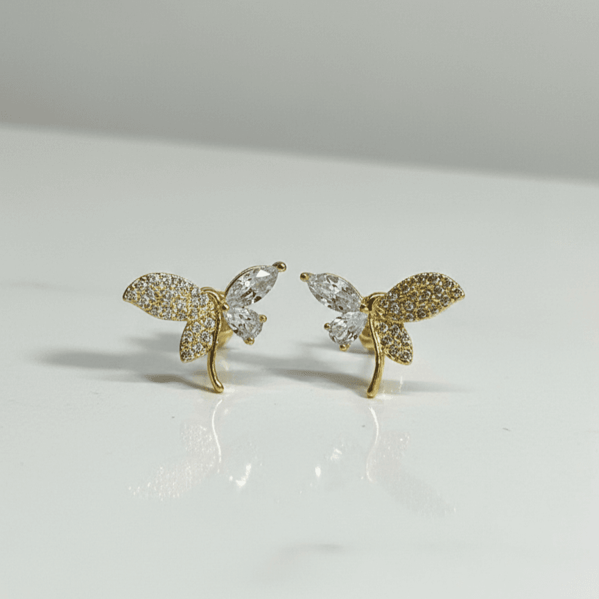 Whispering Wings Butterfly Studs